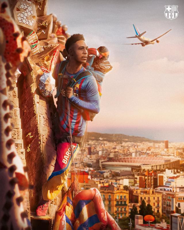 开云下载-官方：奥巴梅扬加盟巴萨 合同期至2025年6月